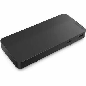Lenovo USB Tipo C Base de conexión para Monitor, Portátil - Capacidad de carga - 135W - Negro eclipse - 2 Displays Support
