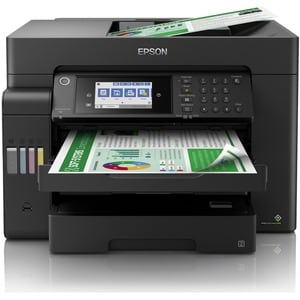 Impresora de inyección de tinta multifunción Epson L15150 Inalámbrico EcoTank - Color - Negro - Copiadora/Fax/Impresora/Es