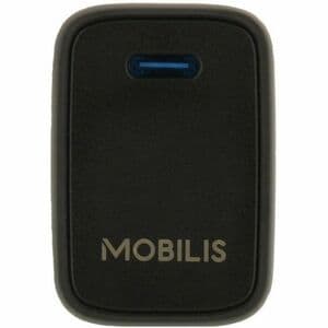 MOBILIS 25 W Adaptador de CA - Adaptador universal - 1 USB Type-C - para Smartphone, PC Tablet - Preto