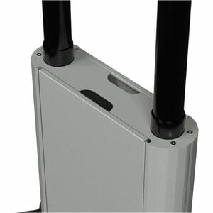 SMS EVER Height Adjustable Display Stand - Up to 215.9 cm (85") Screen Support - 100 kg Load Capacity - Floor - Aluminium 
