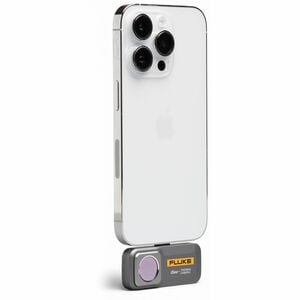 FLUKE-TC01B 25HZ,THERMAL CAMERA, FU4, 256X192, 25HZ, FOR IOS - 1.3" Width x 0.4" Height x 2.4" Length - Aluminum
