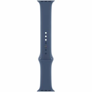 Apple Watch SE Smart Watch - 44 mm Case Height - 38 mm Case Width - Argenté Case Color - Denim Band Color - Aluminium Case