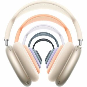 Apple AirPods Max 无线 挂耳式, 头戴式 立体声 耳机 - 橙 - Siri - 双声道 - 头戴护耳式 - 蓝牙