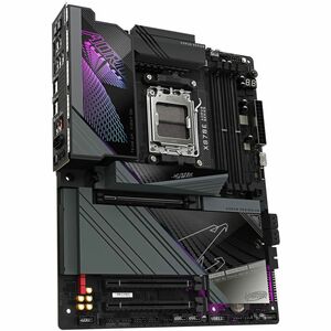 Aorus X870E AORUS MASTER Gaming Desktop Motherboard - AMD X870E Chipset - Socket AM5 - ATX - Ryzen 5, Ryzen 7 Processor Su