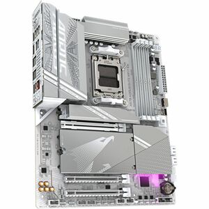 Aorus Ultra Durable X870 AORUS ELITE WIFI7 ICE Gaming Desktop Motherboard - AMD X870 Chipset - Socket AM5 - ATX - Ryzen 5,