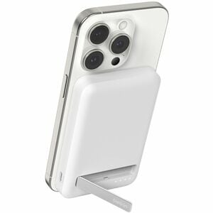 Belkin BoostCharge Pro 5K Magnetic Power Bank with Qi2 15W- White