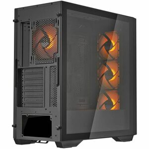 COUGAR Uniface RGB CGR-5C78B-RGB Carcasa para computdora - Mini ITX, Micro ATX, Micro BTX, ATX, EATX, SSI CEB Placa base a