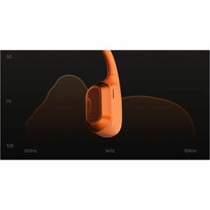 Shokz OpenRun Pro 2 Kabellos Nackenbügel, Über das Ohr Stereo Ohrhörerset - Orange - Binaural - Offen - 20 Hz bis 20 kHz F