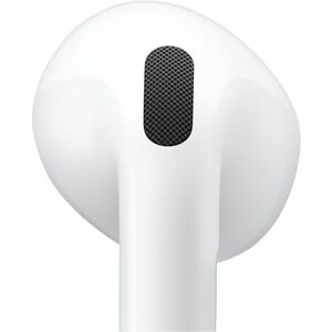 Apple AirPods 4 True Wireless Earbud Stereo Earset - White - Siri - Binaural - In-ear - Bluetooth