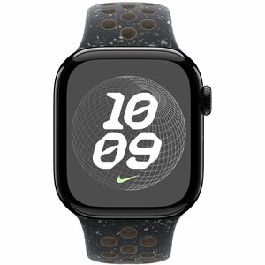 Apple Einstellbar Smartwatch-Band - 1 - Small (S)/Medium (M) - Pin & Tuck Aufsatz - Midnight Sky - Fluorelastomer, Aluminium