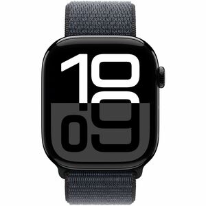 Apple Einstellbar Smartwatch-Band - 1 - Einheitsgröße - Haken & Öse Aufsatz - Tinte - Nylongewebe, Polyester, Elasthan