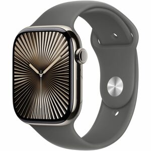 Apple Einstellbar Smartwatch-Band - 1 - Small (S)/Medium (M) - Pin & Tuck Aufsatz - Grau - Fluorelastomer
