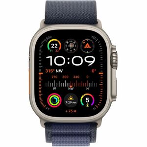 Apple Robust Einstellbar Smartwatch-Band - 1 - Alpine Design - Medium (M) - Haken & Öse Aufsatz - Marineblau - Titan, Poly