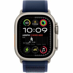 Apple Einstellbar Smartwatch-Band - 1 - Medium (M)/Large (L) - Trail-Loop Aufsatz - Blau - Nylon, Titan, Polyester, Elasthan