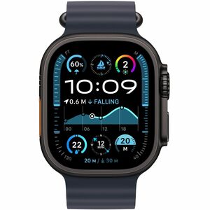 Apple Einstellbar Smartwatch-Band - 1 - Einheitsgröße - Schnalle Aufsatz - Marineblau - Titan, Fluorelastomer