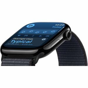 Apple Watch Series 10 Smartwatch - 46 mm Case Height - 39 mm Case Width - Schwarz Case Color - Tinte Band Color - Aluminiu