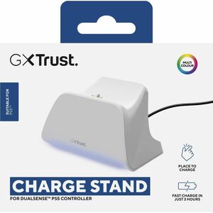 Trust Dock Cradle für Spielkonsole, Spielecontroller - Ladefunktion - Weiß