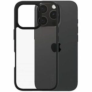 CARE Urban Combat Case for Apple iPhone 16 Pro Smartphone - Black, Transparent - Drop Resistant, Yellowing Resistant, Crus