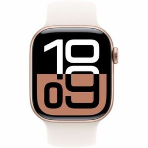 Apple Adjustable Smartwatch Band - 1 - Small (S)/Medium (M) - Pin-and-tuck Attachment - Blush - Fluoroelastomer