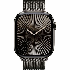 Apple Adjustable Smartwatch Band - 1 - Small (S)/Medium (M) - Loop Attachment - Slate - Stainless Steel, Mesh