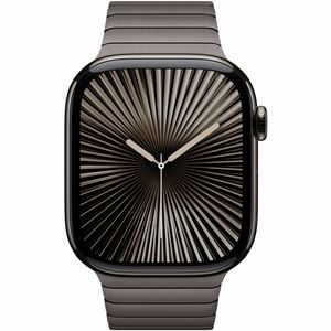 Apple Adjustable Smartwatch Band - 1 - One Size - Link Attachment - Slate - Stainless Steel