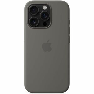 Apple Case for Apple iPhone 16 Pro Smartphone - Stone Grey - Silky, Soft-touch - Scratch Resistant, Drop Resistant - Silic