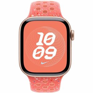 Apple Adjustable Smartwatch Band - 1 - Small (S)/Medium (M) - Pin-and-tuck Attachment - Magic Ember - Aluminium