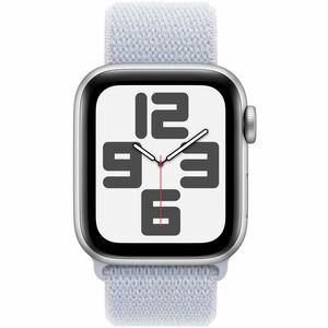 Apple Adjustable Smartwatch Band - 1 - One Size - Hook & Loop Attachment - Blue Cloud - Nylon Weave, Polyester