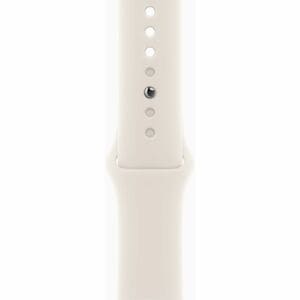 Apple Watch SE Smart Watch - 40 mm Case Height - 34 mm Case Width - Starlight Case Color - Starlight Band Color - Aluminiu