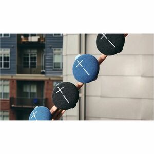 Ultimate Ears MINIROLL Portable Bluetooth Speaker System - Majestic Blue - Battery Rechargeable