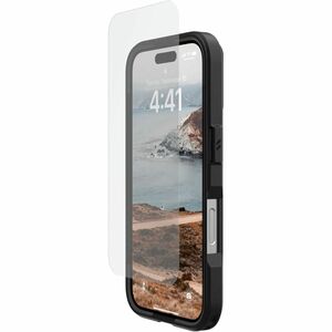 Urban Armor Gear Glass Screen Protector Shield For iPhone 16 - Clear Clear - For 6.1" OLED iPhone 16 - Fingerprint Resista