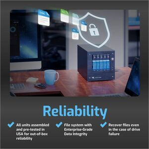 OWC 20.0TB Jupiter Mini 5-Drive Desktop Network Attached Storage (NAS) Solution - Intel Xeon D-1518 Quad-core (4 Core) 2.2