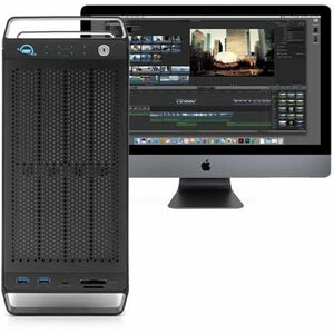 OWC ThunderBay Flex 8 External Storage Enclosure - 8 x HDD Supported - 0 x HDD Installed - Serial ATA - 8 x SSD Supported 