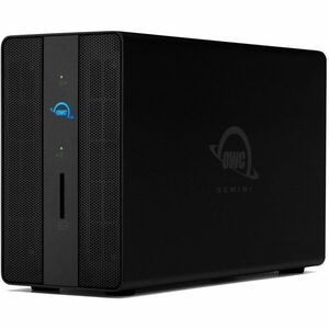 OWC Gemini Thunderbolt Dock and External Storage Solution - 2 x HDD Supported - 2 x HDD Installed - 8 TB Installed HDD Cap
