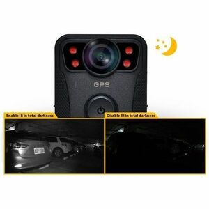 Transcend DrivePro Body 40 Digitaler Camcorder - Bildstabilisator, Elektronisch - 128 GB Flash-Speicher - USB - Wireless LAN