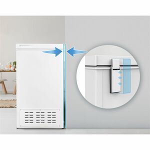 Freezer Hisense FT125D4AWE 95 L Petto - Installazione libera - Bianco - Acciaio, Metallo - 95 L Capacità freezer netta - E