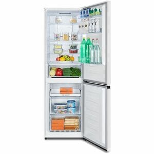 Congelatore/Freezer Hisense RB390N4AWE 304 L - Installazione libera - Bianco, Acciaio - Metallo - Allarme porta - 2 x Port