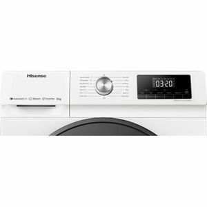 Lavatrice Hisense WFQA8014EVJMW Caricamento Frontale 8 kg - Bianco - Funzione vapore - 1400 Velocità centrifuga (rpm) - 23