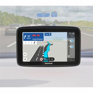 TomTom GO Classic Automobile Portable GPS Navigator - Black - 12.7 cm (5") - Touchscreen - Speaker, Dash Cam - Bluetooth -