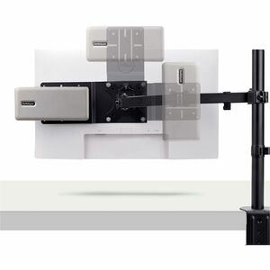 VESA MOUNTING BRACKET - FOR NUCS/THIN CLIENTS/LAPTOP DOCKS