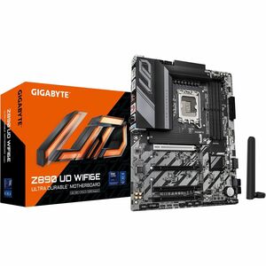 Aorus Ultra Durable Z890 UD WIFI6E Gaming Desktop Motherboard - Intel Z890 Chipset - Socket LGA-1851 - ATX - Core Ultra Pr