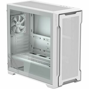 Gigabyte Computer Case - Mini ITX, Micro ATX Motherboard Supported - Mid-tower - Tempered Glass, Steel, Plastic - White - 