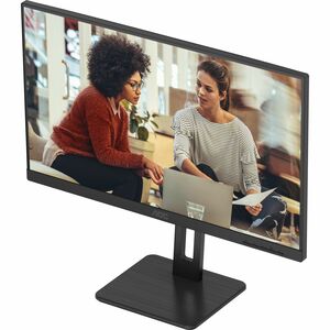 AOC U27E3UF 27" Class 4K UHD LED Monitor - 16:9 - Textured Black - 68.6 cm (27") Viewable - In-plane Switching (IPS) Techn