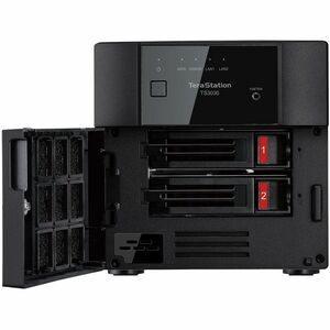 BUFFALO TeraStation 3230DN 2-Bay Secure SMB Desktop NAS 8TB (2x4TB) with Hard Drives Included - Annapurna Labs Alpine AL52