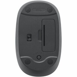 Souris Logitech M196 Petit taille - Bluetooth - Optique - Graphite - Sans fil - 10 m - 1000 dpi - Roulettes avec frein - S