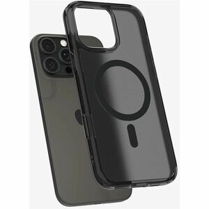 Spigen Ultra Hybrid T Case for Apple iPhone 16 Pro Smartphone - Frost Black - Drop Resistant, Scratch Resistant - Polycarb