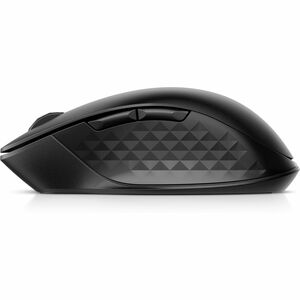 HP 435 Mouse - Bluetooth/Radio Frequency - USB Type A - Multi Surface - 5 Button(s) - 4 Programmable Button(s) - Jack Blac