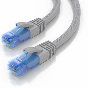 CABLE RED HEADLINE RJ45 CAT.6 UTP AWG26 CCA GRIS 1.5M