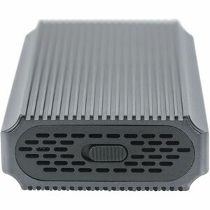 Digitus DA-71158 Laufwerksgehäuse M.2, PCI Express NVMe - USB4 Host Interface Extern - Grau - 1 x SSD unterstützt - 8 TB T