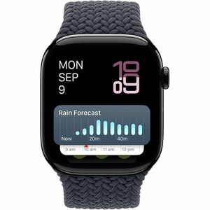 Apple Watch Series 10 Smart Watch - 4.20 cm (1.65") Case Height - 3.60 cm (1.42") Case Width - Jet Black Case Color - Ink 